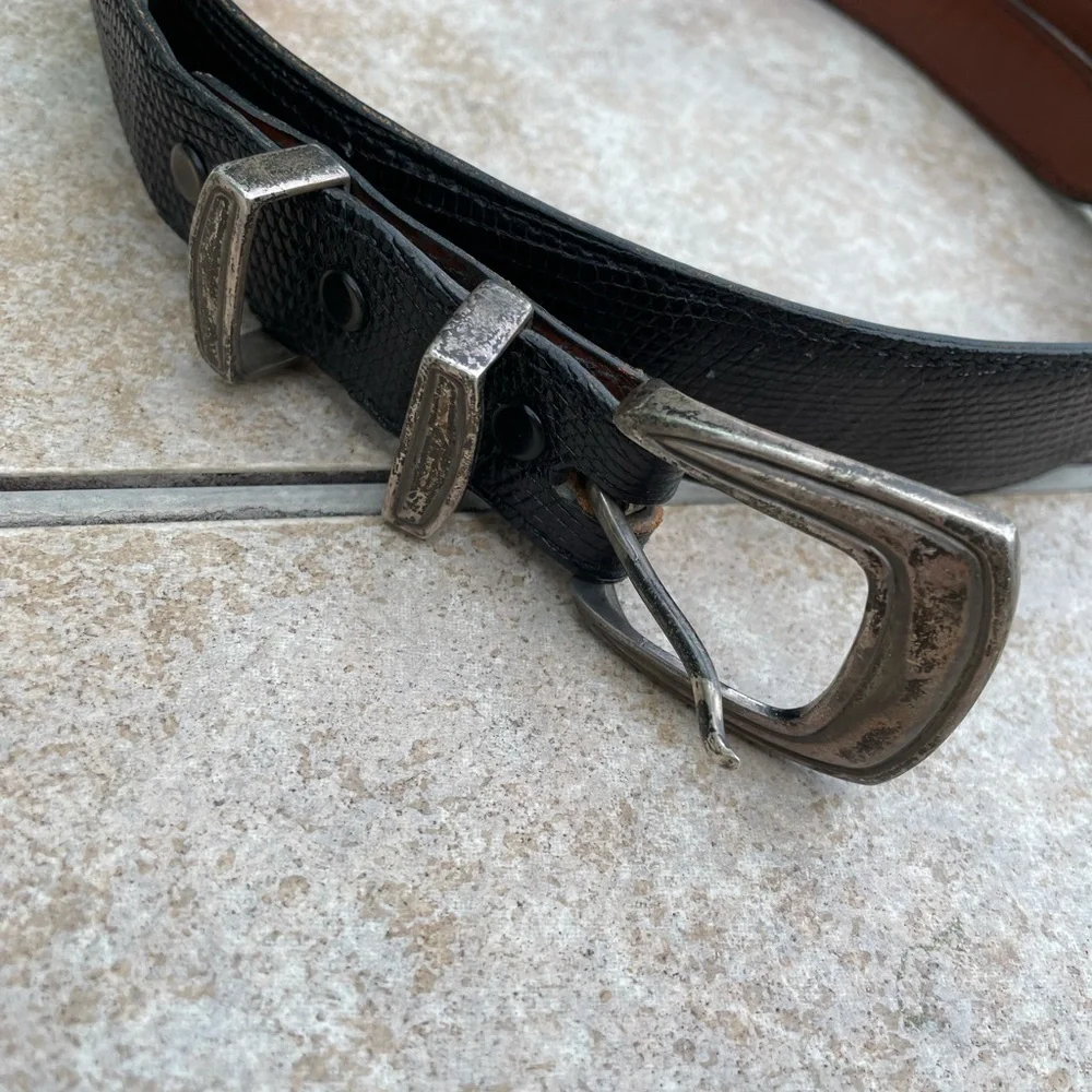 Greg Jensen Originals Sterling  Buckle Set